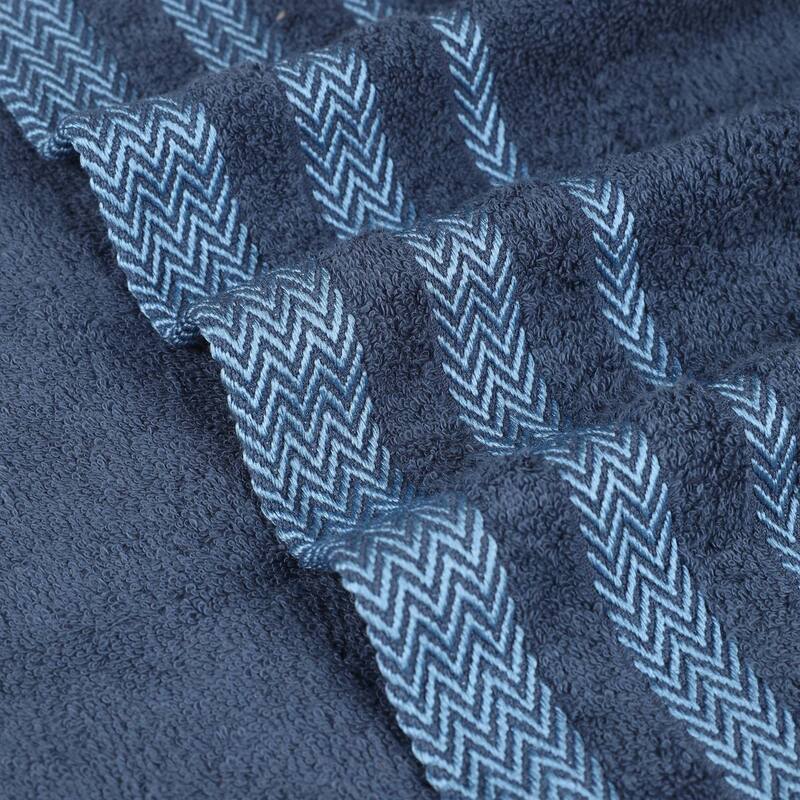 Superior Hays Cotton Medium Weight 6 Piece Bathroom Towel Set