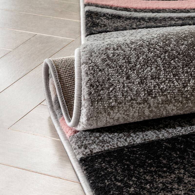 Well Woven Good Vibes Belle Abstract Mid Century Modern Area Rug
