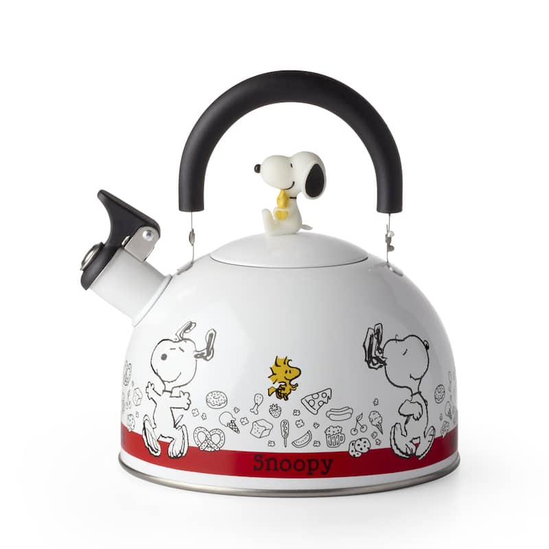 Lenox Chef Snoopy Tea Kettle - 84.5oz. 7.87" x 7.48" x 8.86"