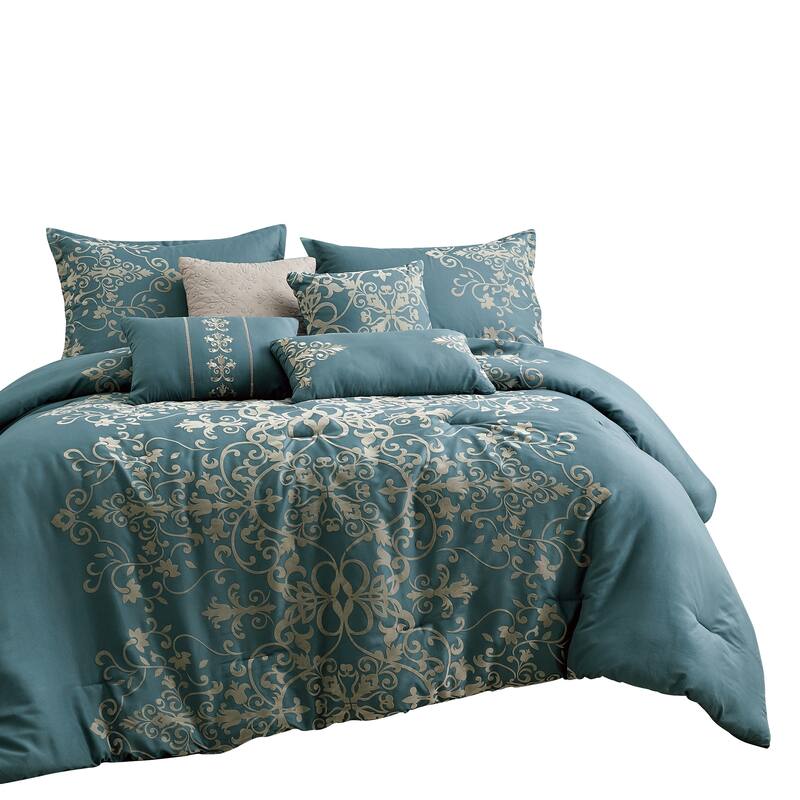 Selas Luxury 7 Piece Comforter set