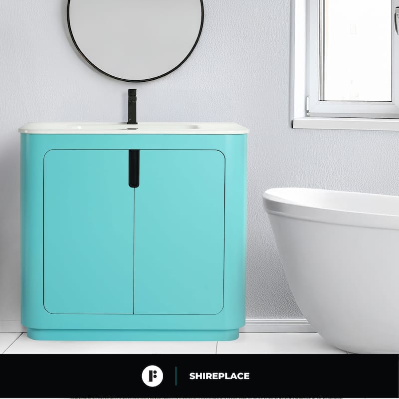 Fine Fixtures Shireplace Bathroom Vanity with Sink