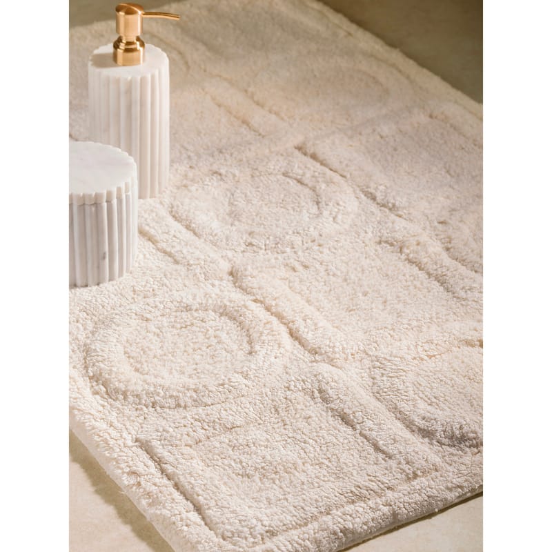 Almaty Ivory Bath Mat