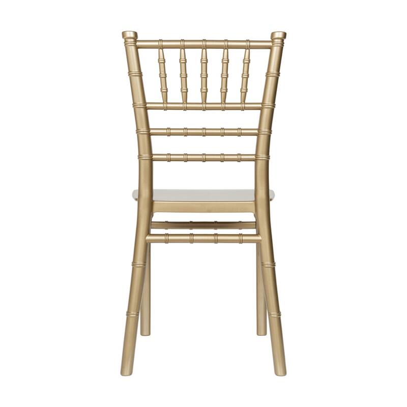 Child's Classic Resin Chiavari Chair for All Occasions - 12"D x 12"W x 24.75"H