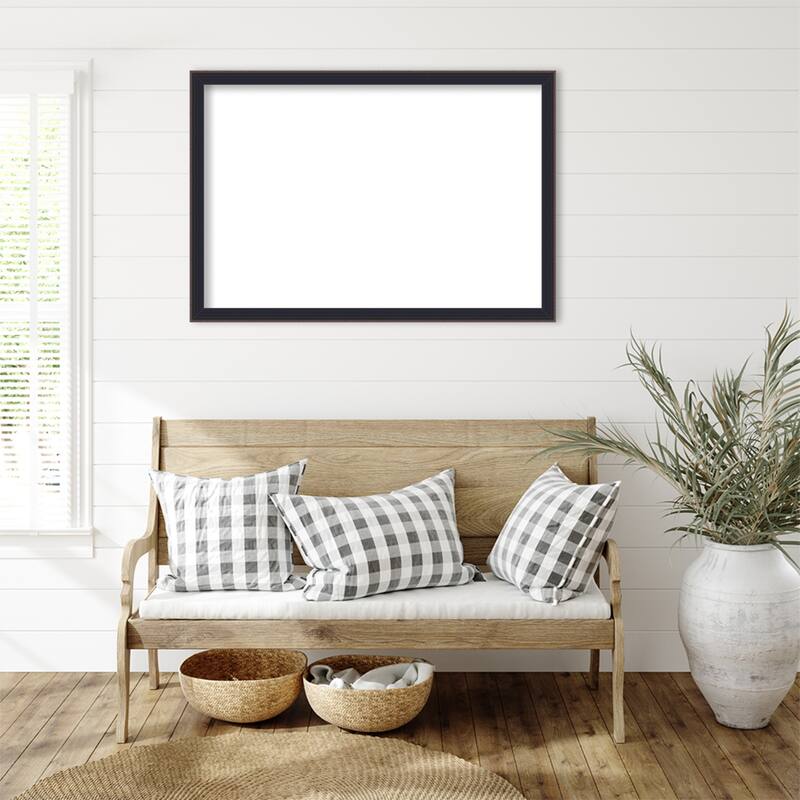 Havana Black Bronze Framed Dry Erase Magnetic Board