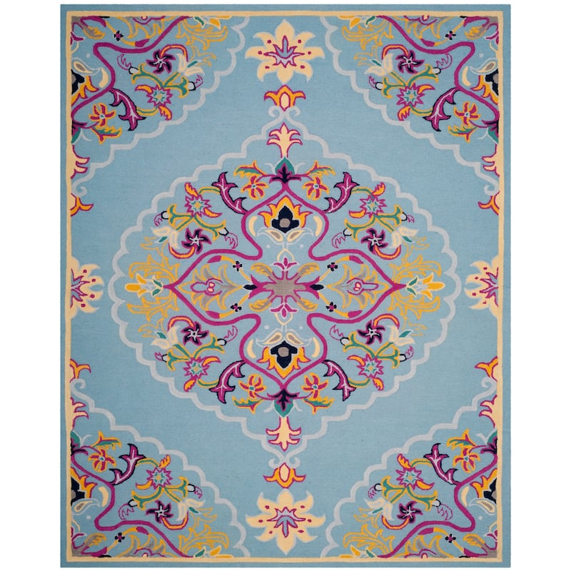 SAFAVIEH Handmade Bellagio Junie Medallion Wool Rug