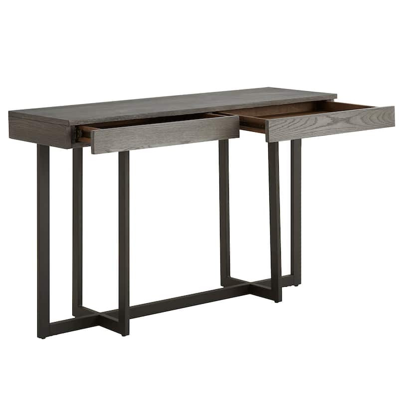 Eldersley Wood Finish Table with Drawer(s) by iNSPIRE Q Modern