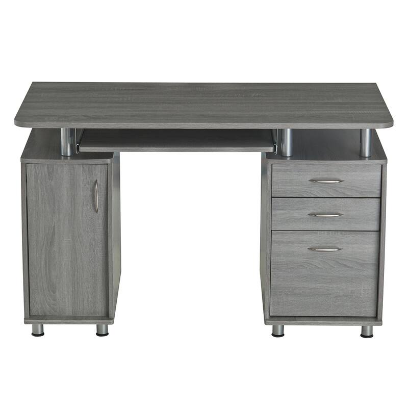 Techni Mobili Complete Workstation Computer Desk with Storage