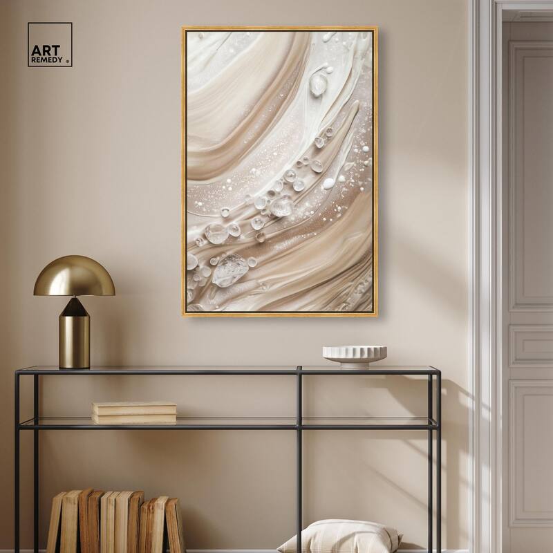 Viscous Veils II Canvas by Art Remedy