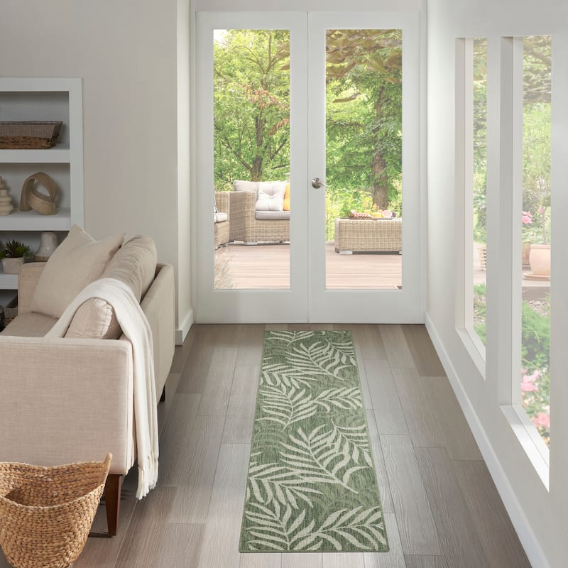Nourison Garden Oasis Indoor/Outdoor Nature Area Rug