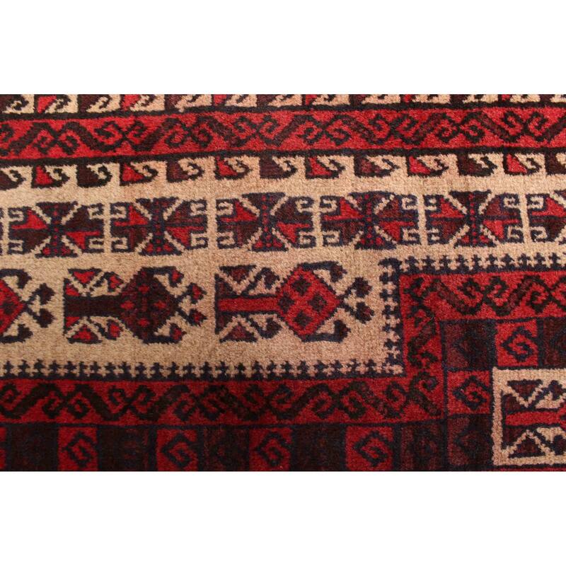 ECARPETGALLERY Hand-knotted Teimani Beige Wool Rug - 2'9 x 4'11