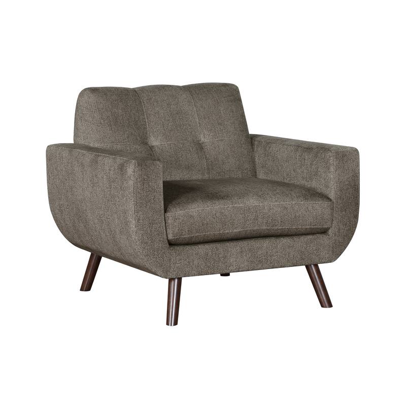 Celosia Microfiber Living Room Chair - Brown