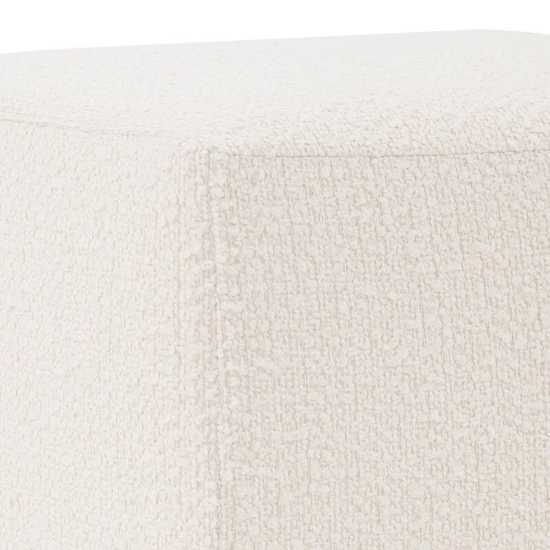 Allan Andrews Universal Square Cube Ottoman with Cover, Barbet Collection
