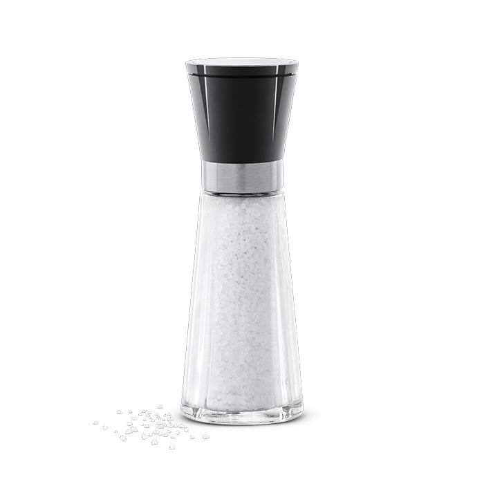 Rosendahl Grand Cru Salt Mill, Black/Steel - H: 8.1"