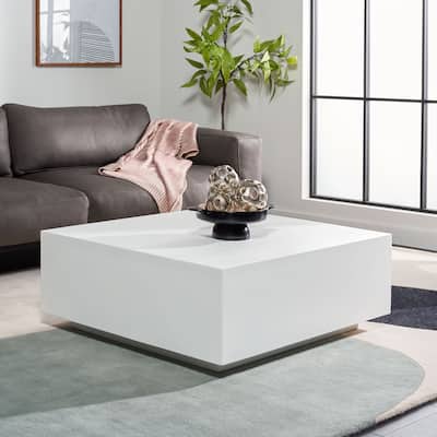 SAFAVIEH Tatum Square Coffee Table - 36" W x 36" D x 15" H