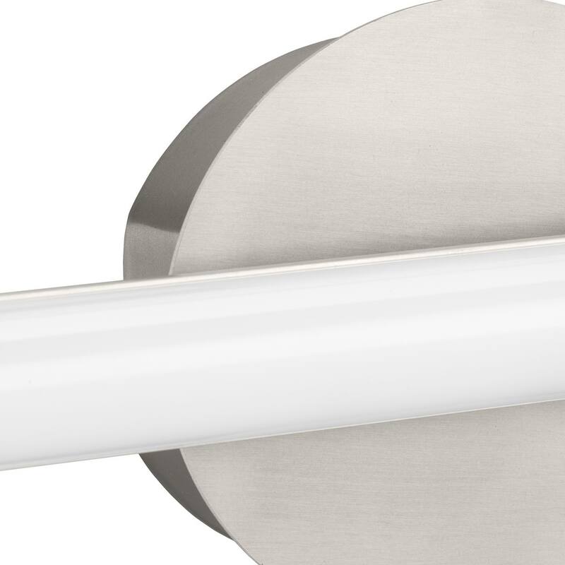 Phase 3 Collection 24 in. Matte Black Medium Modern 3CCT Integrated LED Linear Vanity Light - 24 in x 3 in x 5.78 in