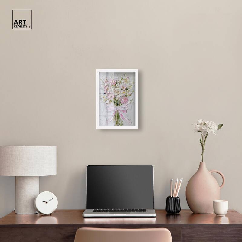 Layered Lily Shadowbox by Art Remedy