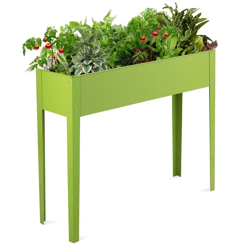 40 x 13 Raised Garden Bed for Easy Outdoor Planting and Gardening - 40" x 13" x 31.5" (L x W x H)