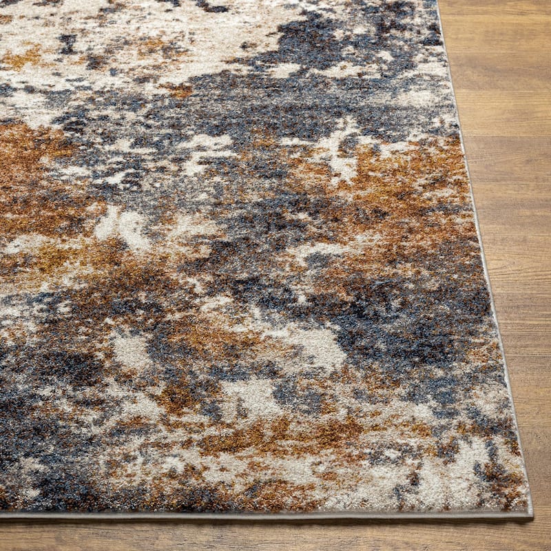 Livabliss Tuscany Industrial Abstract Area Rug