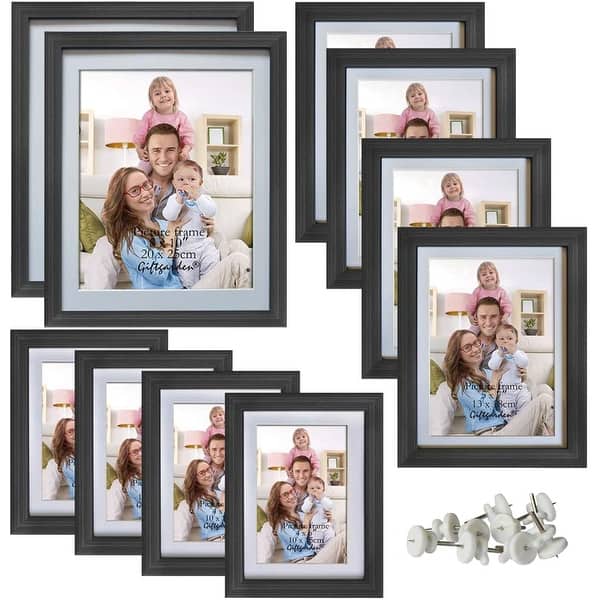 Better Office Products Paper Picture Frames for 4 x 6 Inch Inserts