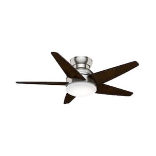 Casablanca 44" Isotope Low Profile Ceiling Fan with LED Light Kit and Wall Control