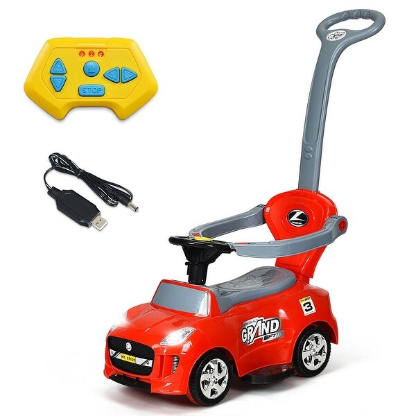 childs push along car
