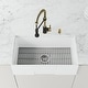 preview thumbnail 38 of 156, VIGO Edison 19" H Single Handle Pull-Down Sprayer Kitchen Faucet