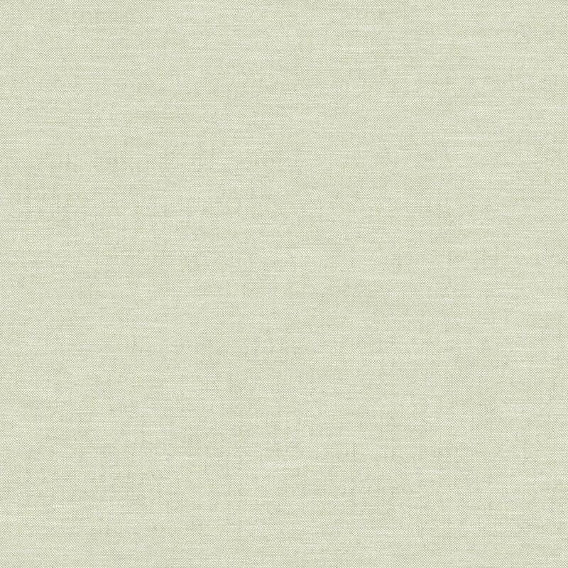 Chesapeake Chambray Sage Fabric Weave Wallpaper