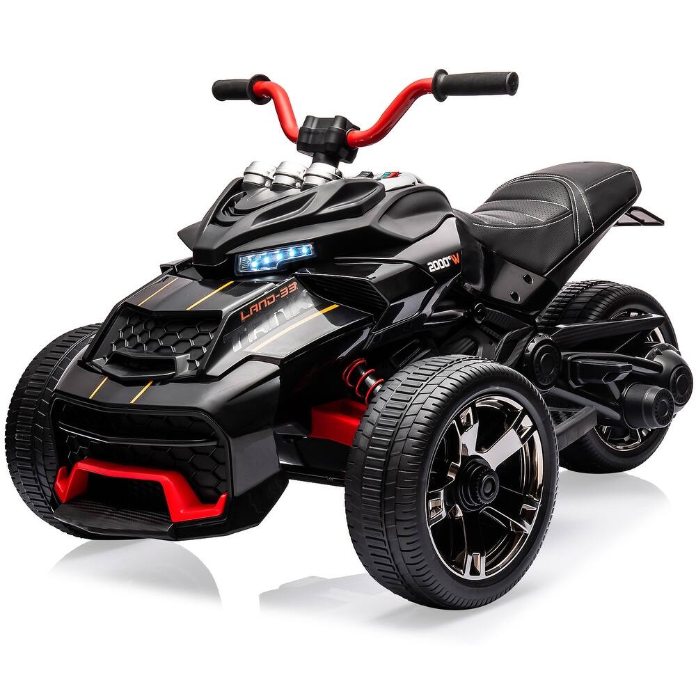 3 Wheeler Electric Vehicle 12v Kids Ride on ATV Car for Kids 3-8 Best Gift