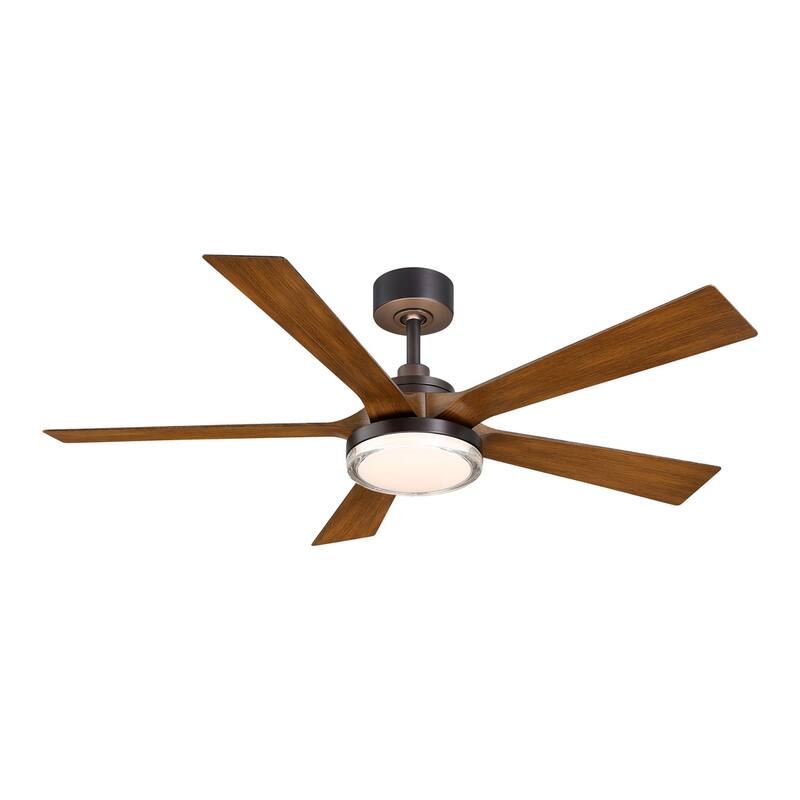 TorchAire 52 inch Indoor/Outdoor Ceiling Fan with LED CCT Select Light Kit