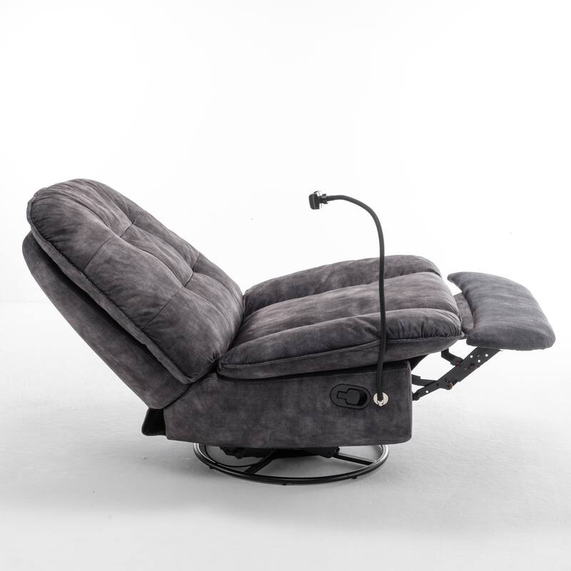 Swivel Gliding Recliner Chair by GDFStudio