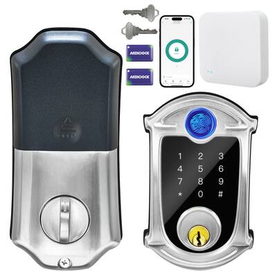 Smart Lock with Bluetooth, Fingerprint and Auto-Lock