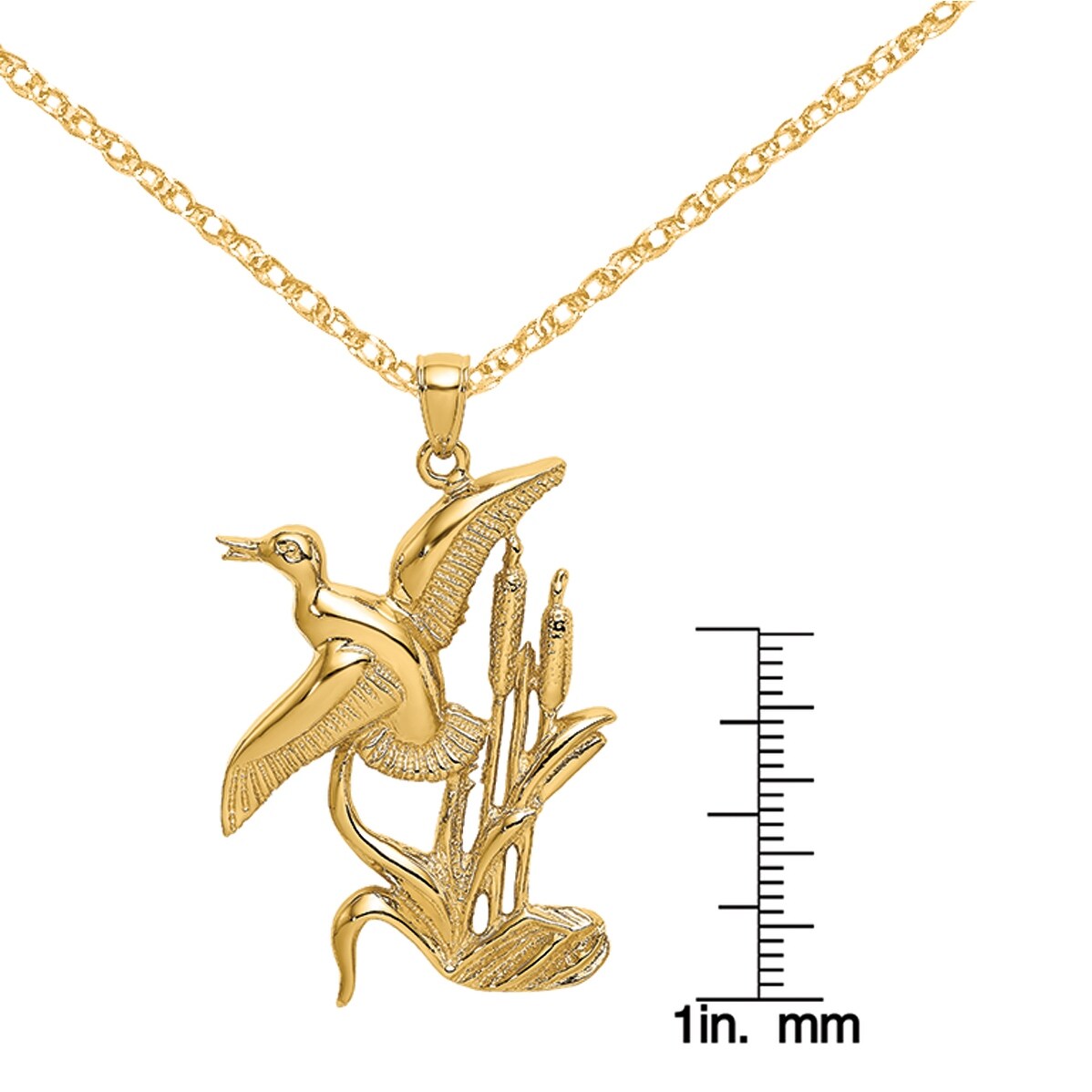 duck chain pendant