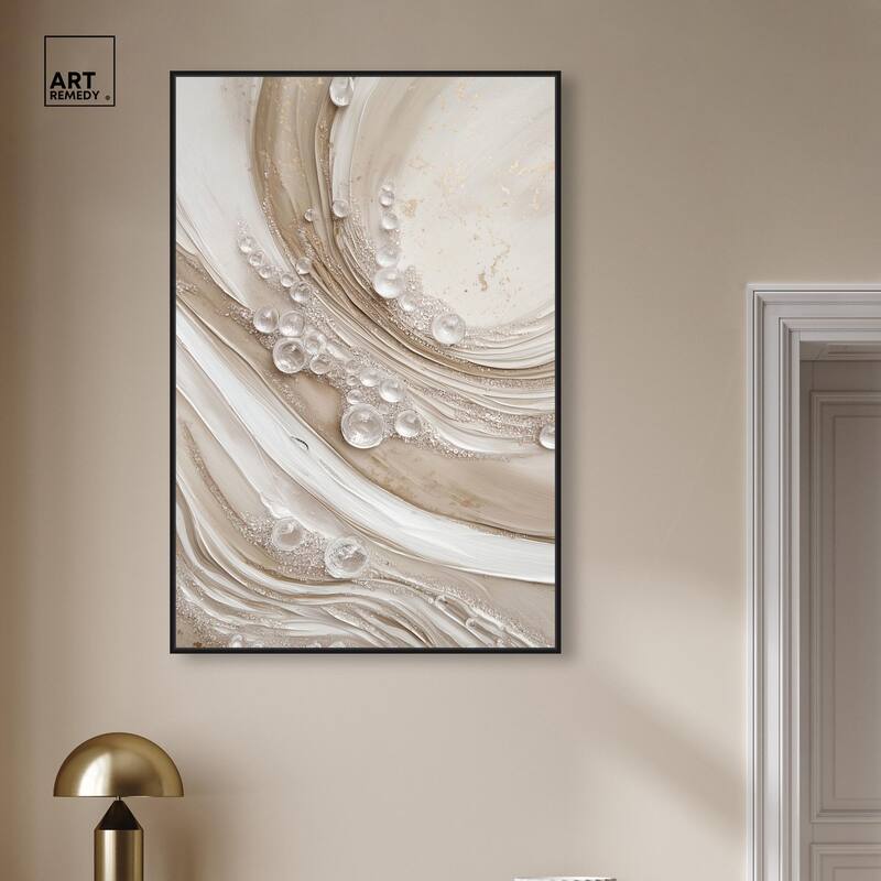 Chromatic Concretions I Canvas by Art Remedy