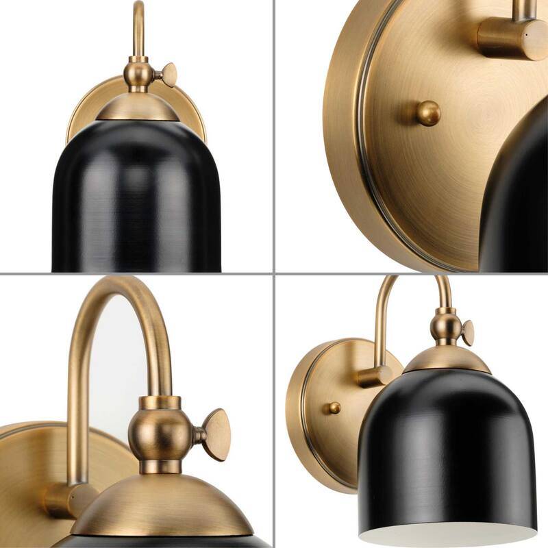 Progress Lighting P300381 Dalton 9" Tall Bathroom Sconce with Metal