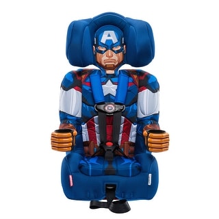 KidsEmbrace Marvel Avengers Captain America Combination Harness Booster Car Seat - 15