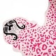preview thumbnail 10 of 10, Rizzy Home Tiger Print Cotton Fitted Cribsheet - 28" X 52" Pink