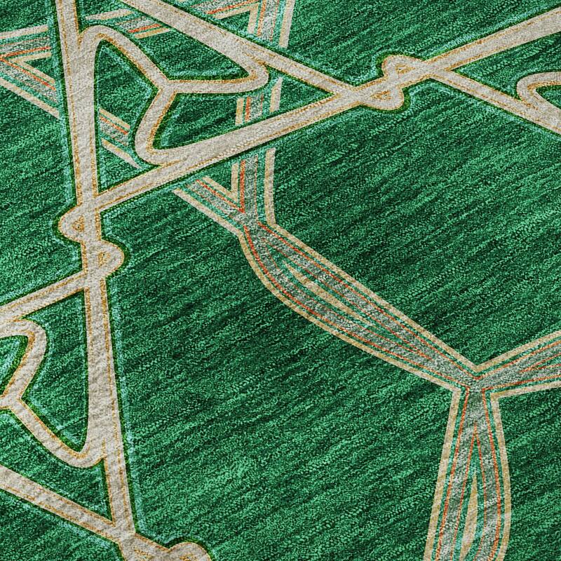 Premium Washable Super Soft Modern Tangle Mayfield Rug