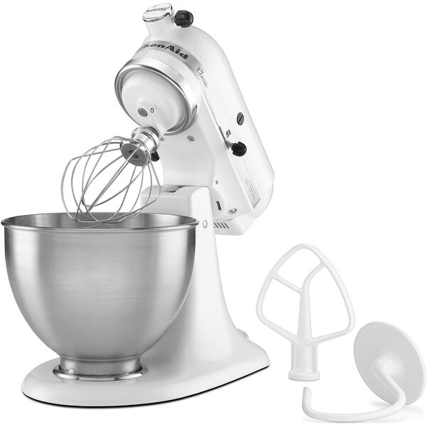 【新品未開封】KitchenAid Stand Mixer 4.5クォート KitchenAid Deluxe 4.5 Quart Tilt-Head Stand Mixer, Silver