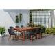 Option Black Sidechairs - Dark Wood