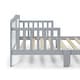 preview thumbnail 5 of 4, Birdie Toddler Bed Light Gray/White suitable for kids'bedroom