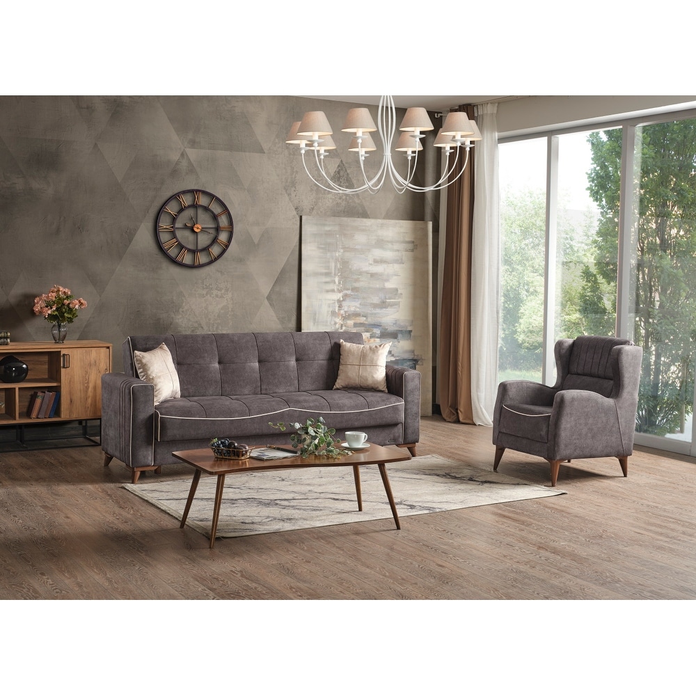 Sofa and two hotsell chairs living room