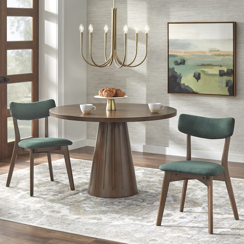 Lifestorey Cari Solid Wood Dining Chair (Set of 2)