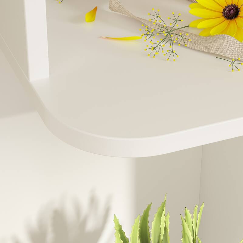 81.9"H Bookshelf Free Combination Shelf Creative Bookcase Bathroom