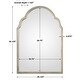 preview thumbnail 2 of 2, Uttermost Brayden 30" x 20" Petite Arched Cathedral Wall Mirror
