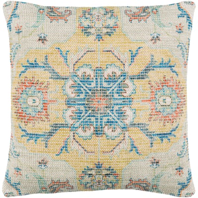 Aifos Classical Medallion Cotton Blend Throw Pillow.