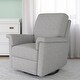 preview thumbnail 2 of 38, Baby Relax Terrin 3-in-1 Gliding Swivel Recliner Chair Light Gray