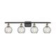 Option Black Antique Brass / Clear Water Glass