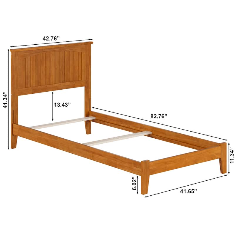 AFI, Nantucket Foundation Bed with Attachable USB Charger