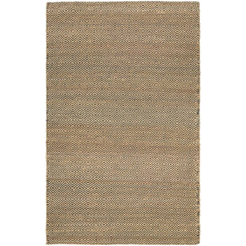 Couristan Ambary Tansy Area Rug - 9'6" x 13'6" - Natural/Smoke