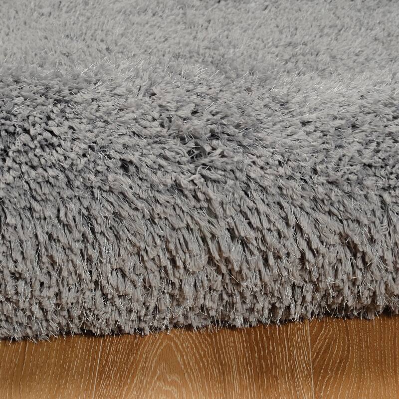 Essence Shag Thick Solid Area Rug